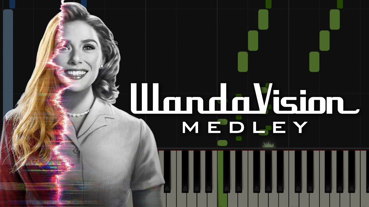 WandaVision Medley (Intros x Agatha All Along x Outro) | Piano Tutorial