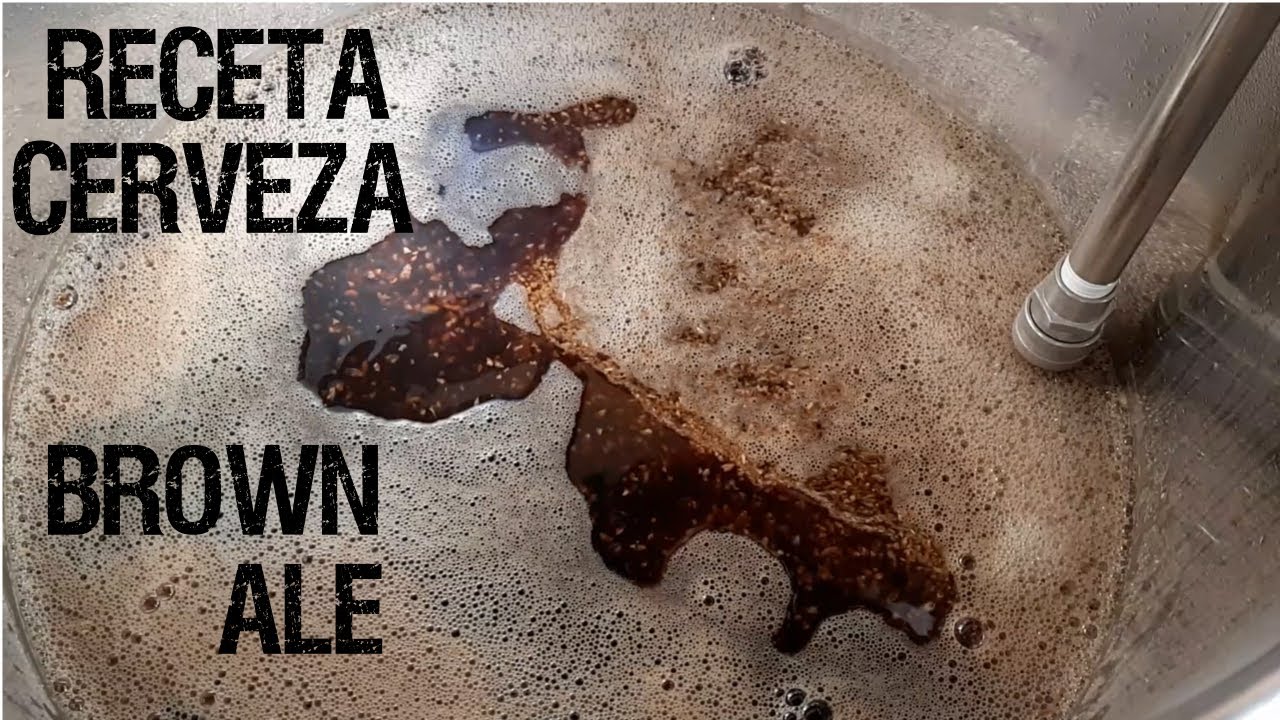 🍺CERVEZA BROWN ALE RECETA TODO GRANO🍺
