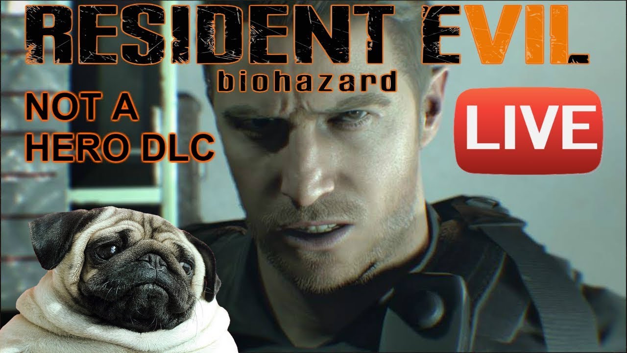 I'M CHRIS REDFIELD! RESIDENT EVIL 7 NOT A HERO DLC (FULL) @KyleThePug (ROAD TO 8K)