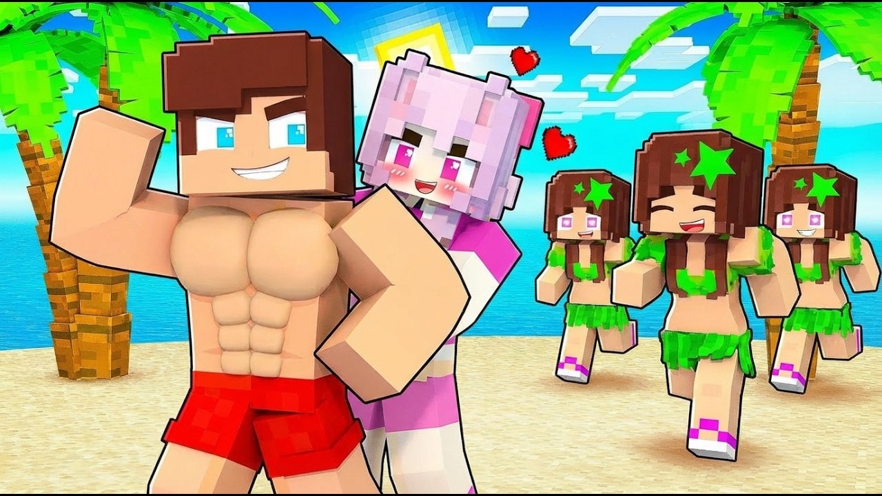 MAIZEN  JJ Sister FIRST date on the BEACH! LOVE CURSE STORY