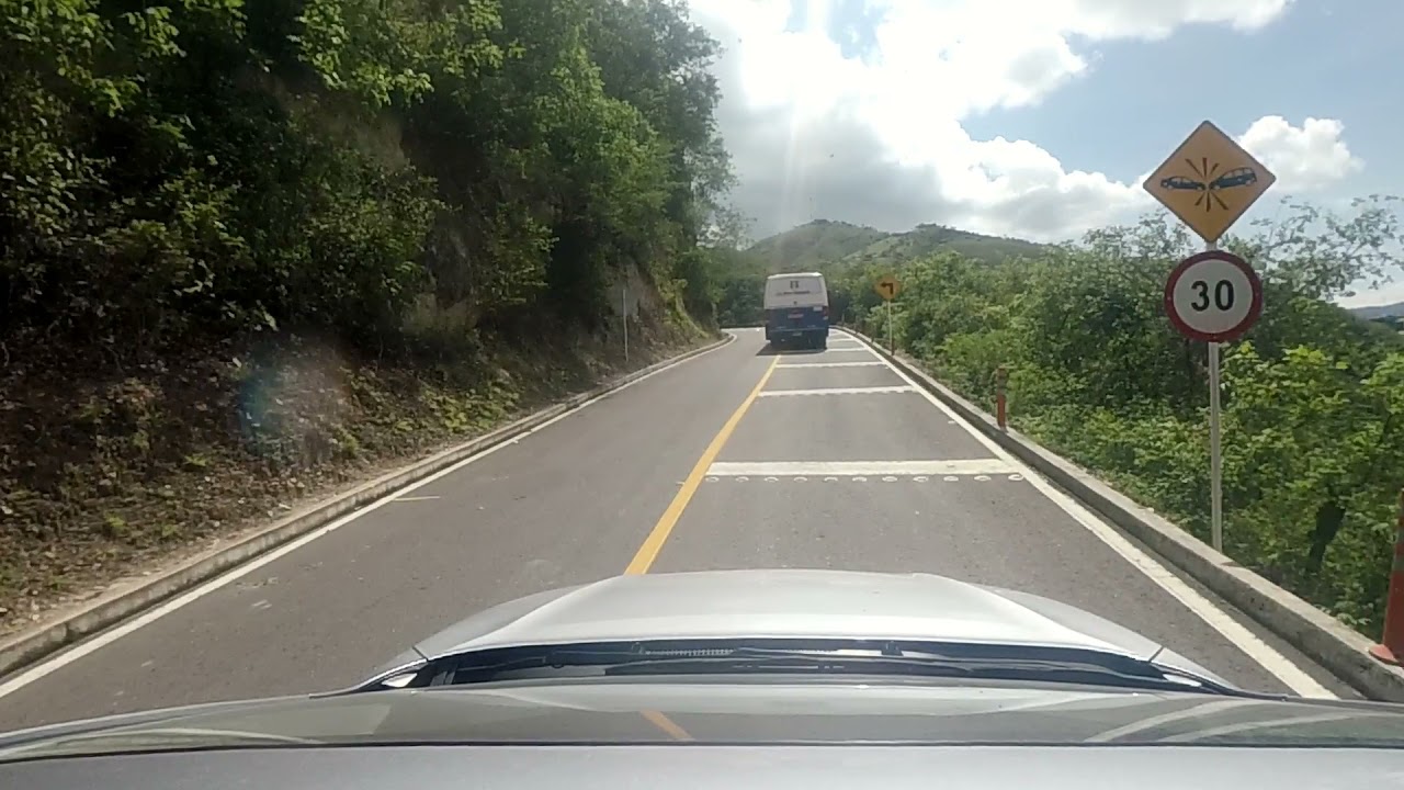 Vias de Cundinamarca, Colombia - De Jerusalen a Tocaima. Con CUIDADO!