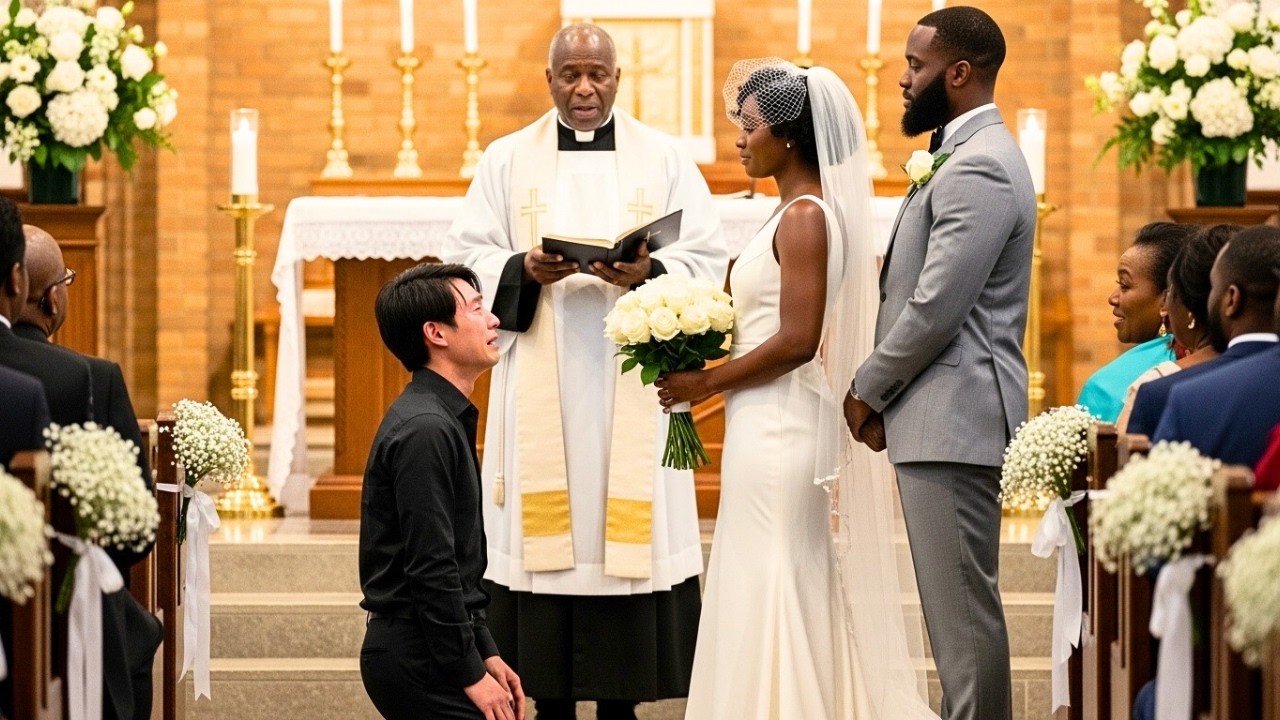 “I Really Want You Back,” Korean Mafia Boss Begs His Black Ex Fiancée On Her Wedding Day