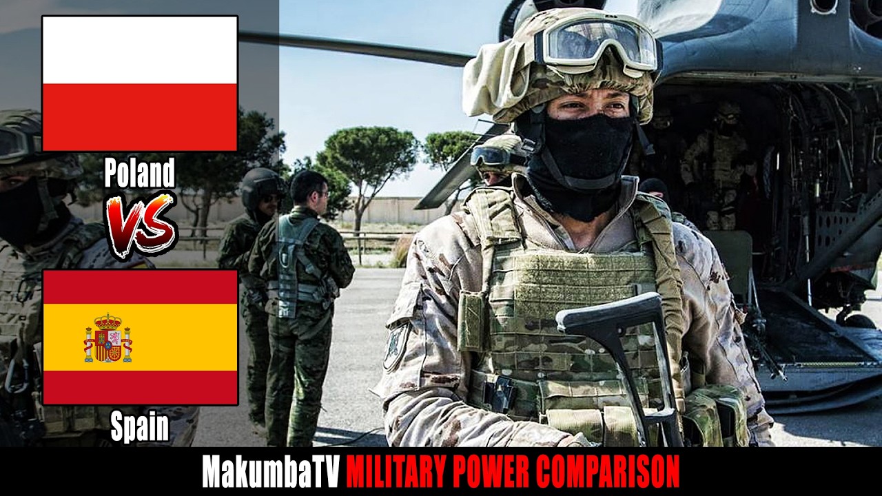 Poland vs Spain 2025 | Military Power