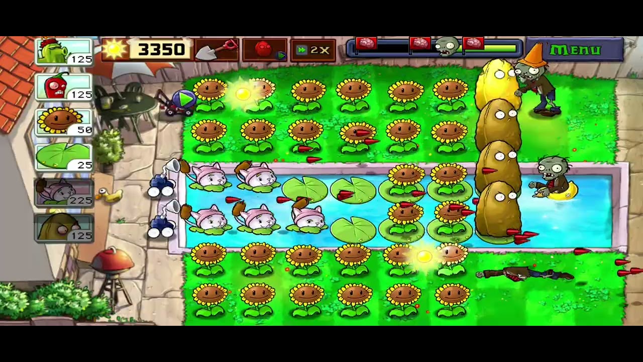 Plants VS Zombies| Sunny Days Achievement earned!