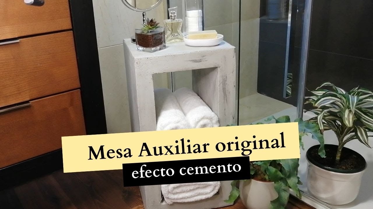 Pintar efecto cemento. Tendencia en decoración