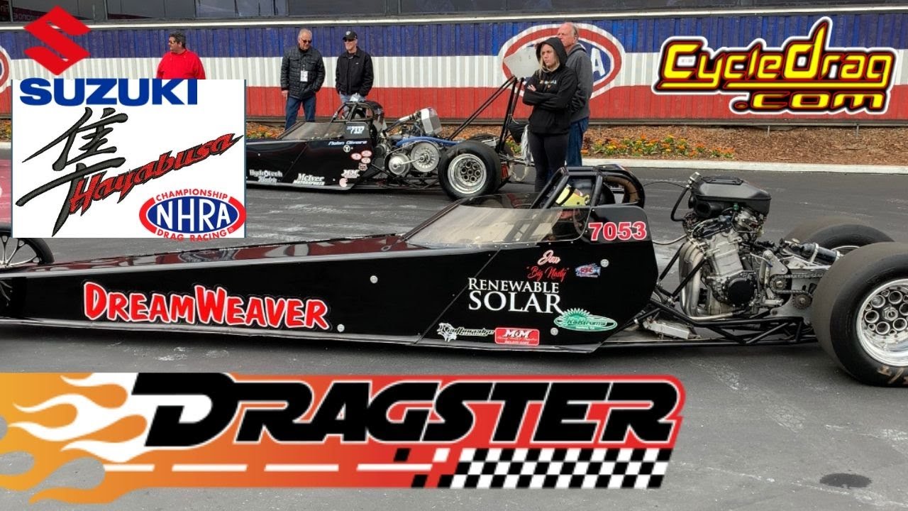 SOUNDS OF INSANELY WILD SUZUKI HAYABUSA AND GSXR 1000 POWERED NHRA DRAGSTERS!