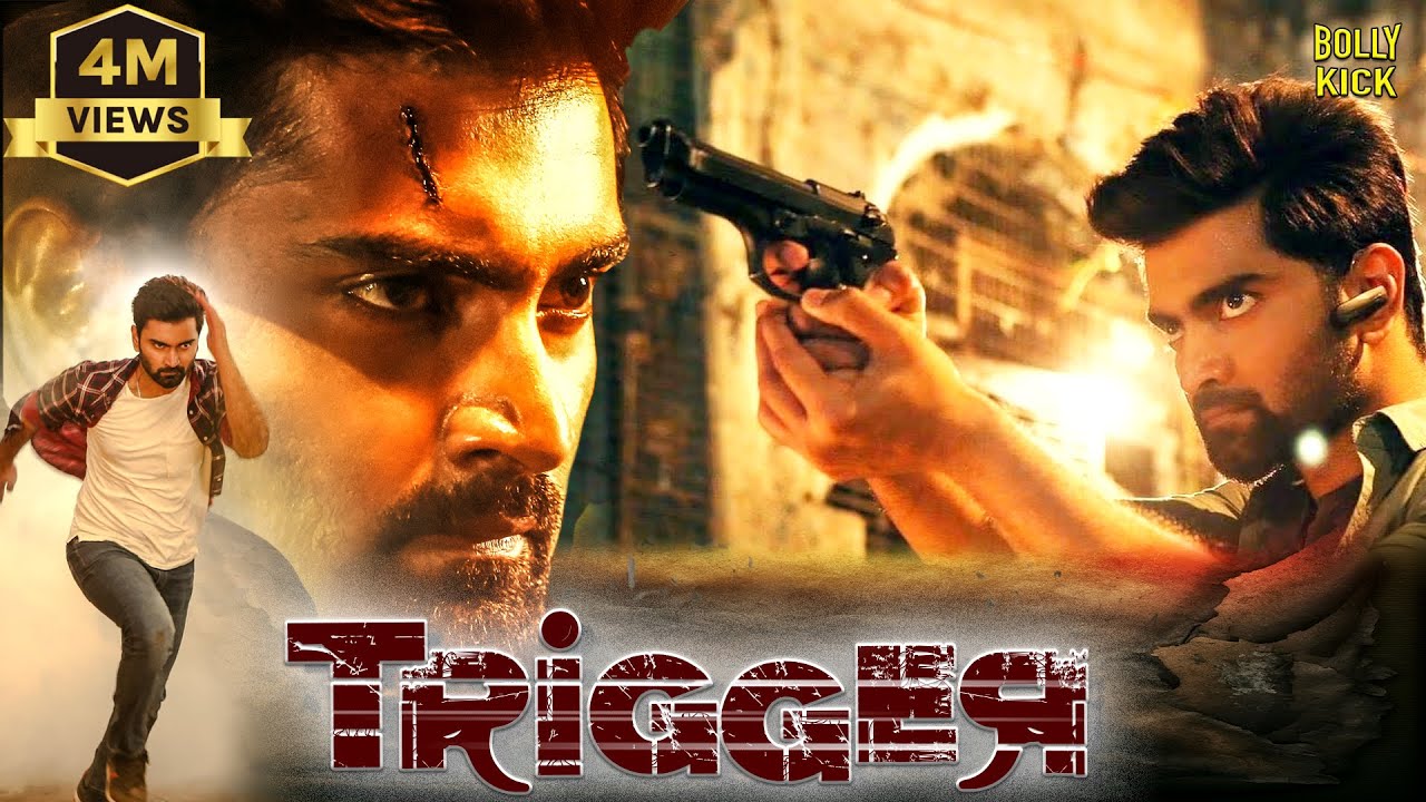 Trigger | Hindi Dubbed Movies 2024 | Atharvaa, Tanya Ravichandran, Munishkanth | Hindi Full Movie