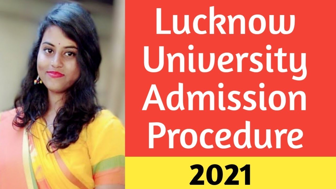 Lucknow University Admission Procedure || 2021