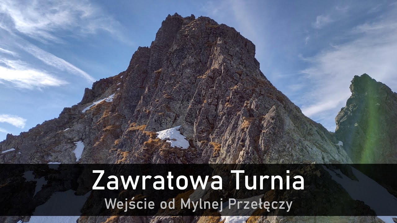 Zawratowa Turnia - wejście od Mylnej Przełęczy