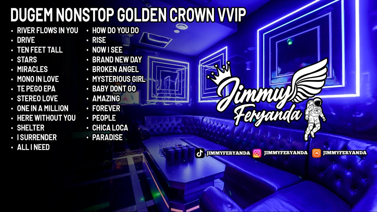DUGEM NONSTOP GOLDEN CROWN VVIP BIKIN ROOM AUTO MENYALA BOSKU [ JIMMY FERYANDA ]