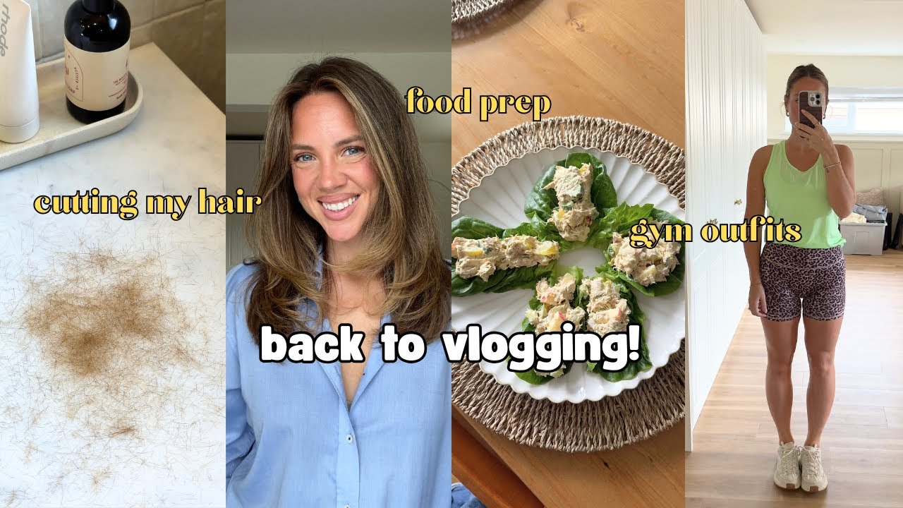 We're back!! Cut my hair with me & lots of updates | Elanna Pecherle