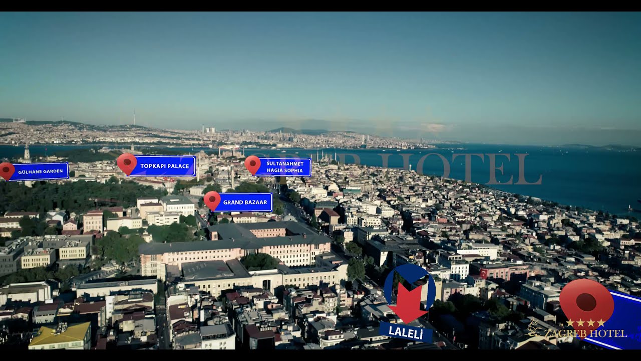 Where is Zagreb Hotel Istanbul Drone SightSeeing