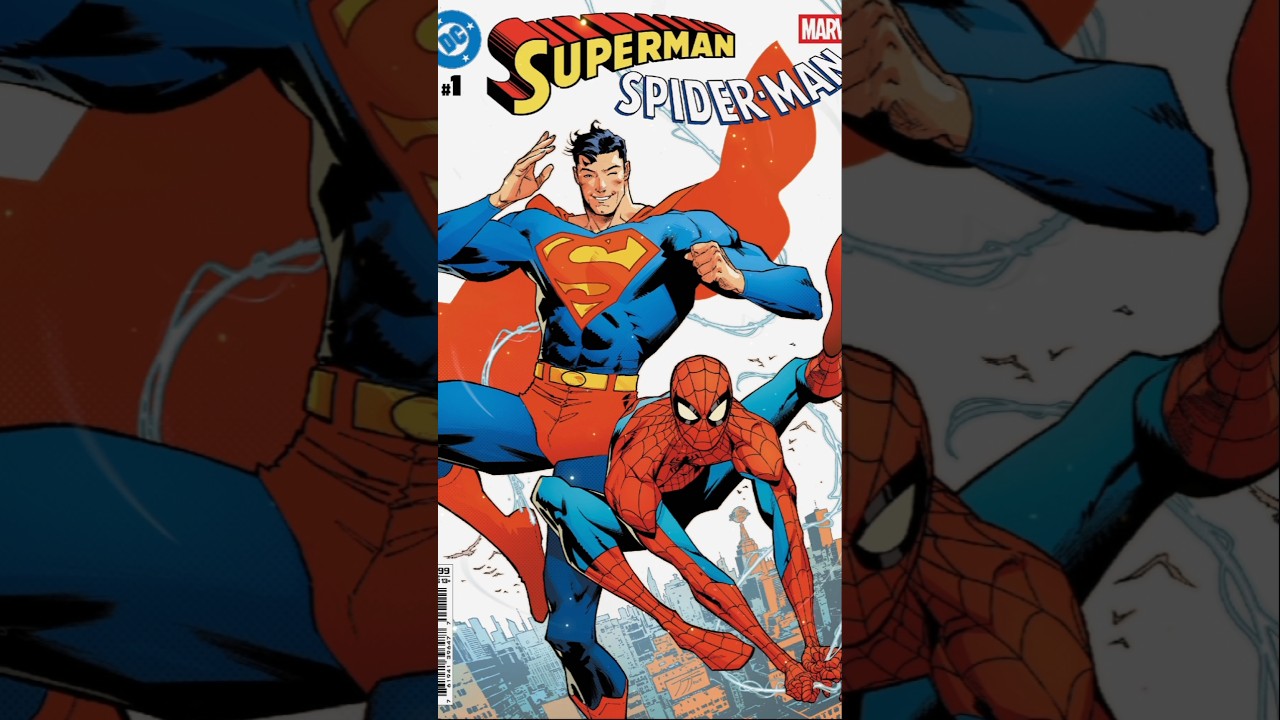 Комикс про то как Супермен и Человек-паук спасают галактику #superman #spiderman #superhero #comics