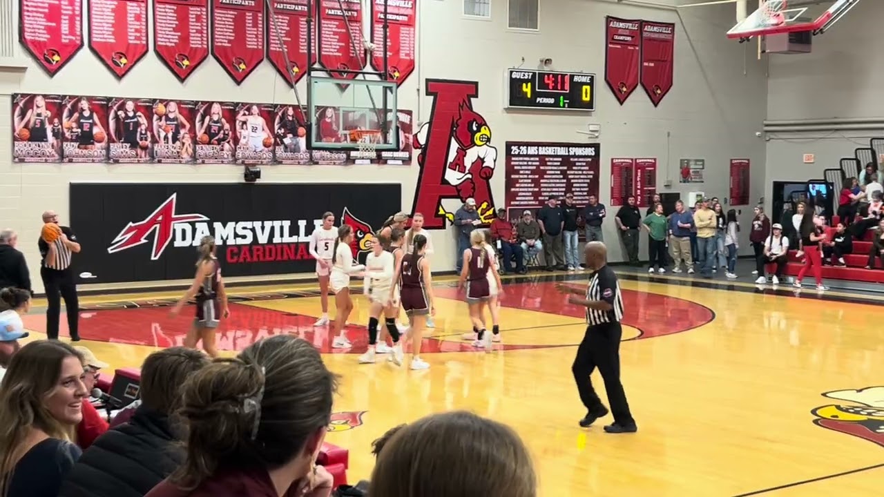 HCHS Varsity Girls vs Adamsville