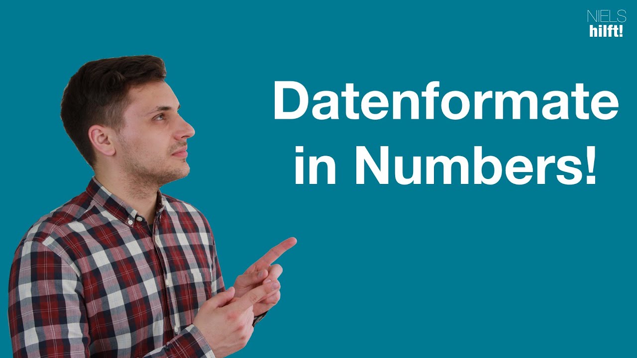 Datenformate in Numbers!