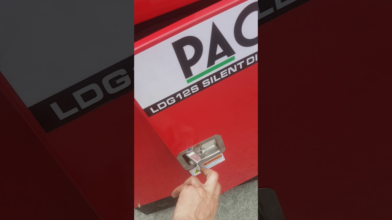 Pacini LDG12S 12.5KVA Silent Diesel Canopy Generator (remote control)