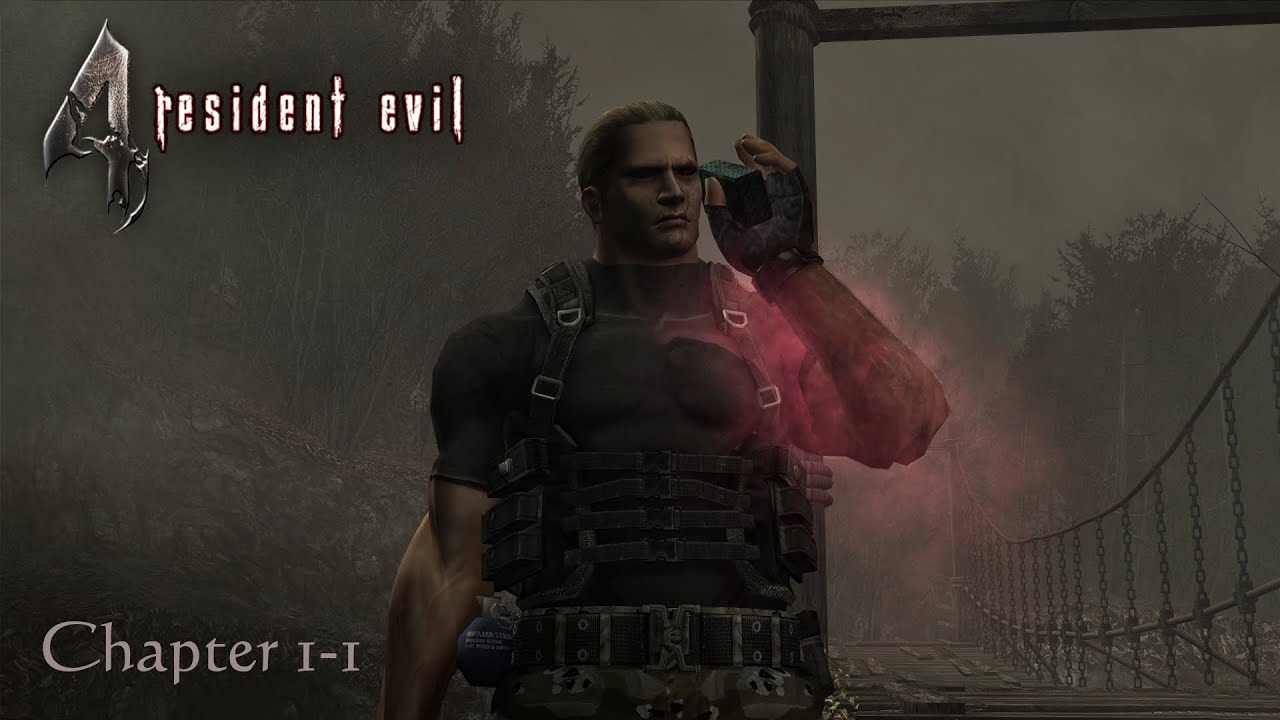 Resident Evil 4 HD - Paradox run (Jack Krauser) - Chapter 1-1