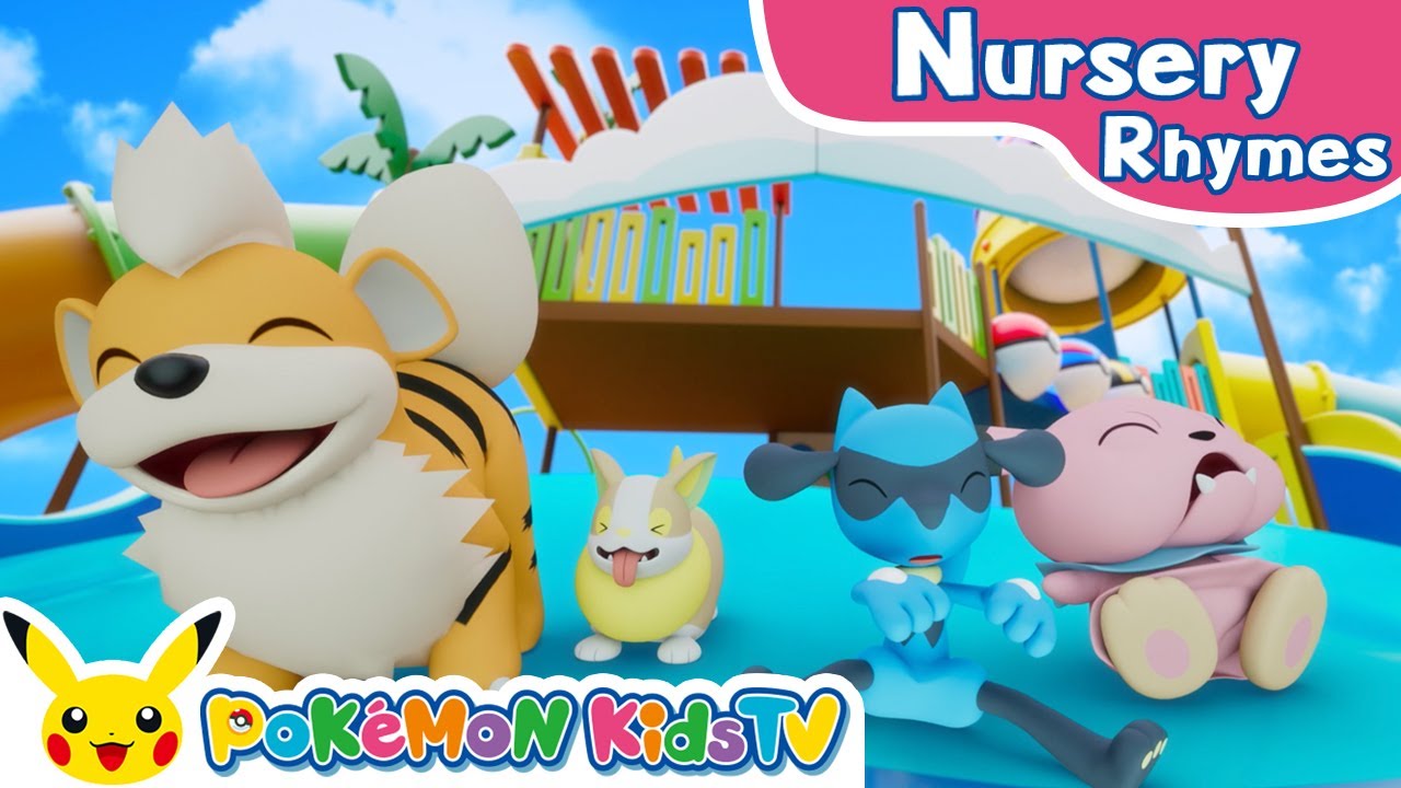 The More We Get Together (Riolu and Friends) | Nursery Rhyme | Kids Song | Pok&eacute;mon Kids TV​