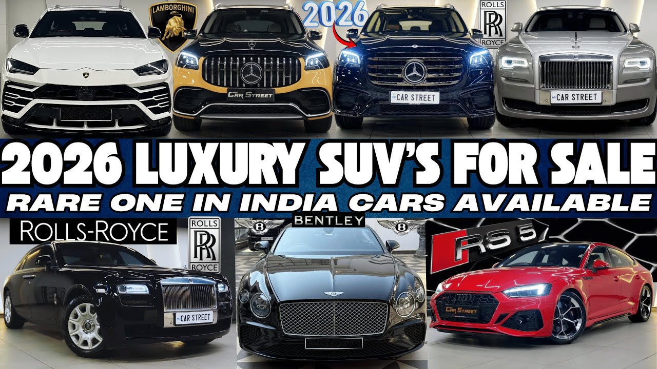 2026 Model Luxury SUV's For Sale | Lamborghini | GLS | Volvo | Rolls Royce | Bentley | Less Driven