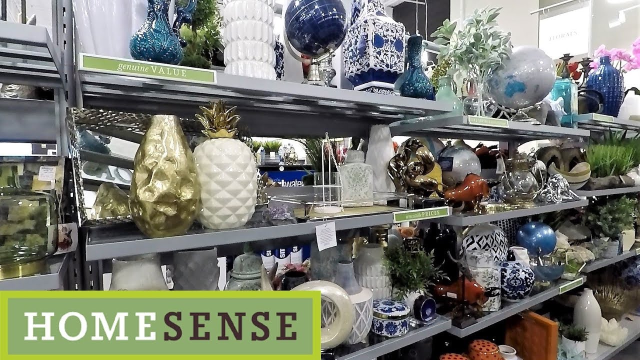 HOME SENSE DESIGN ACCENTS SECTION - HOME DECOR SHOP WITH ME SHOPPING STORE WALK THROUGH 4K