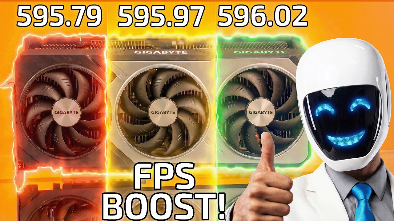 Nvidia FIXED FPS! 595.79 vs 595.97 vs 596.02 | Nvidia RTX 5070 Driver Comparison