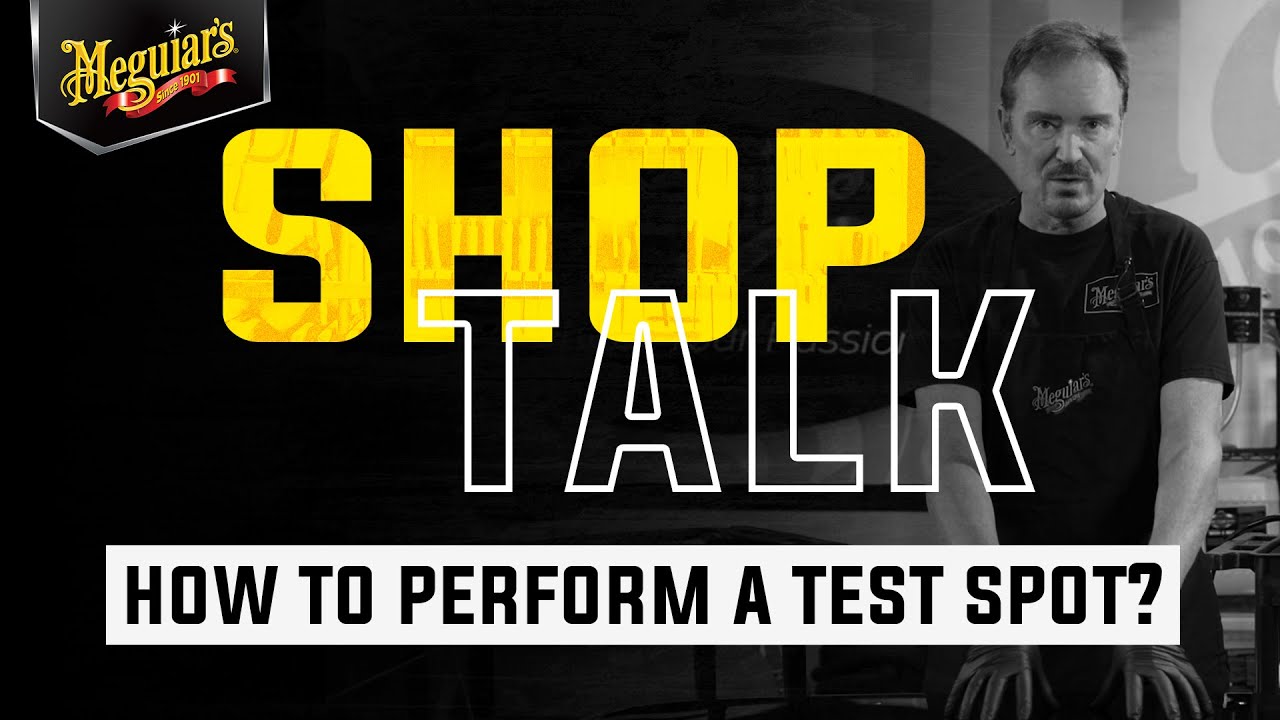 Test Spots – How to do one, what to look for & even why – Shop Talk