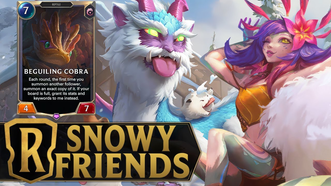 Neeko and Her Snowy Friends - Neeko Gnar Deck - Legends of Runeterra