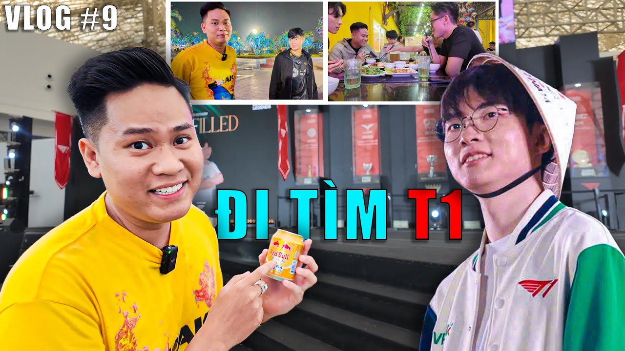 (VLOG) THAM GIA SỰ KIỆN REDBULL VÀ HÀNH TRÌNH ĐI GẶP FAKER