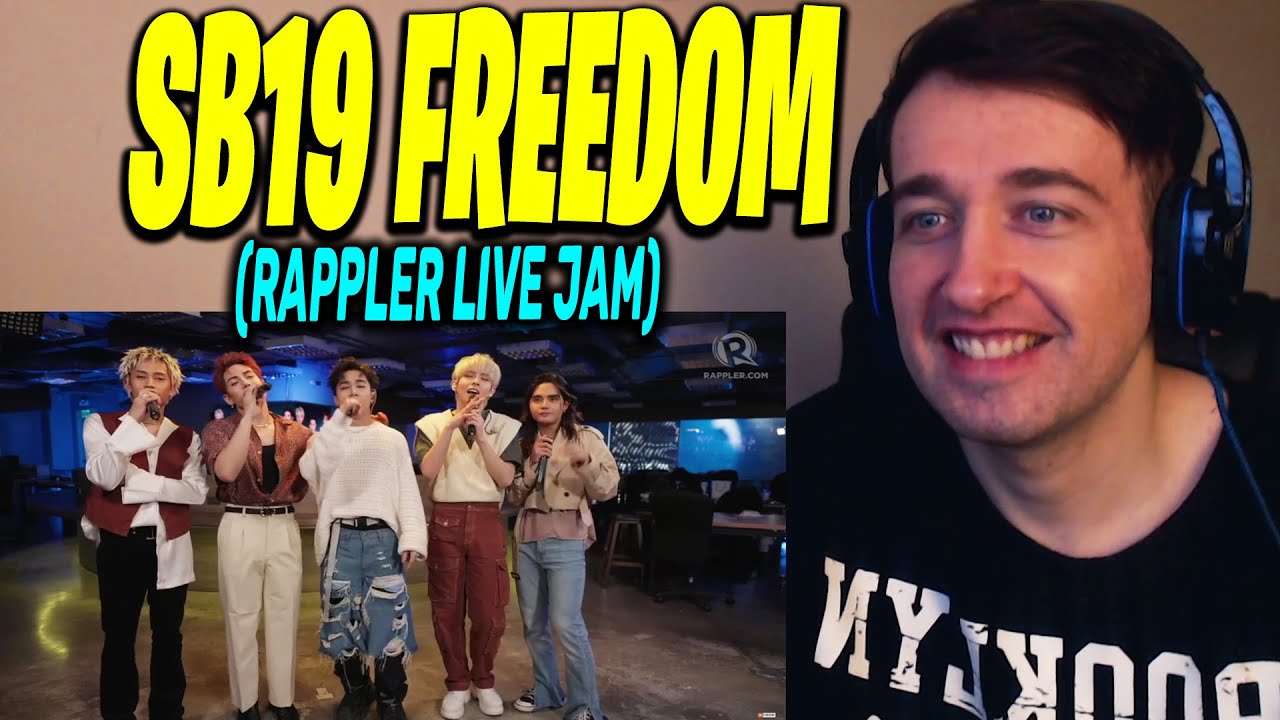 SB19 - 'FREEDOM' Rappler Live Jam (FIRST REACTION!!)