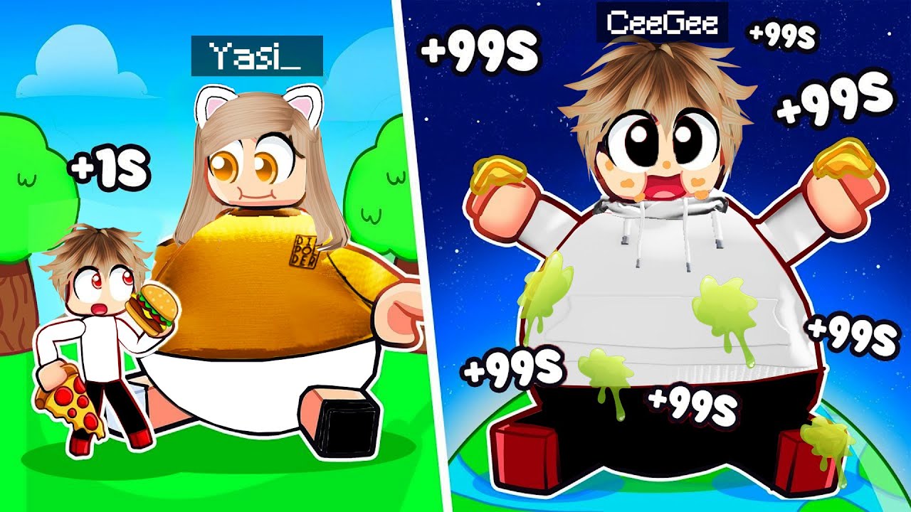 1 Second = More Fat in Roblox (Tagalog)