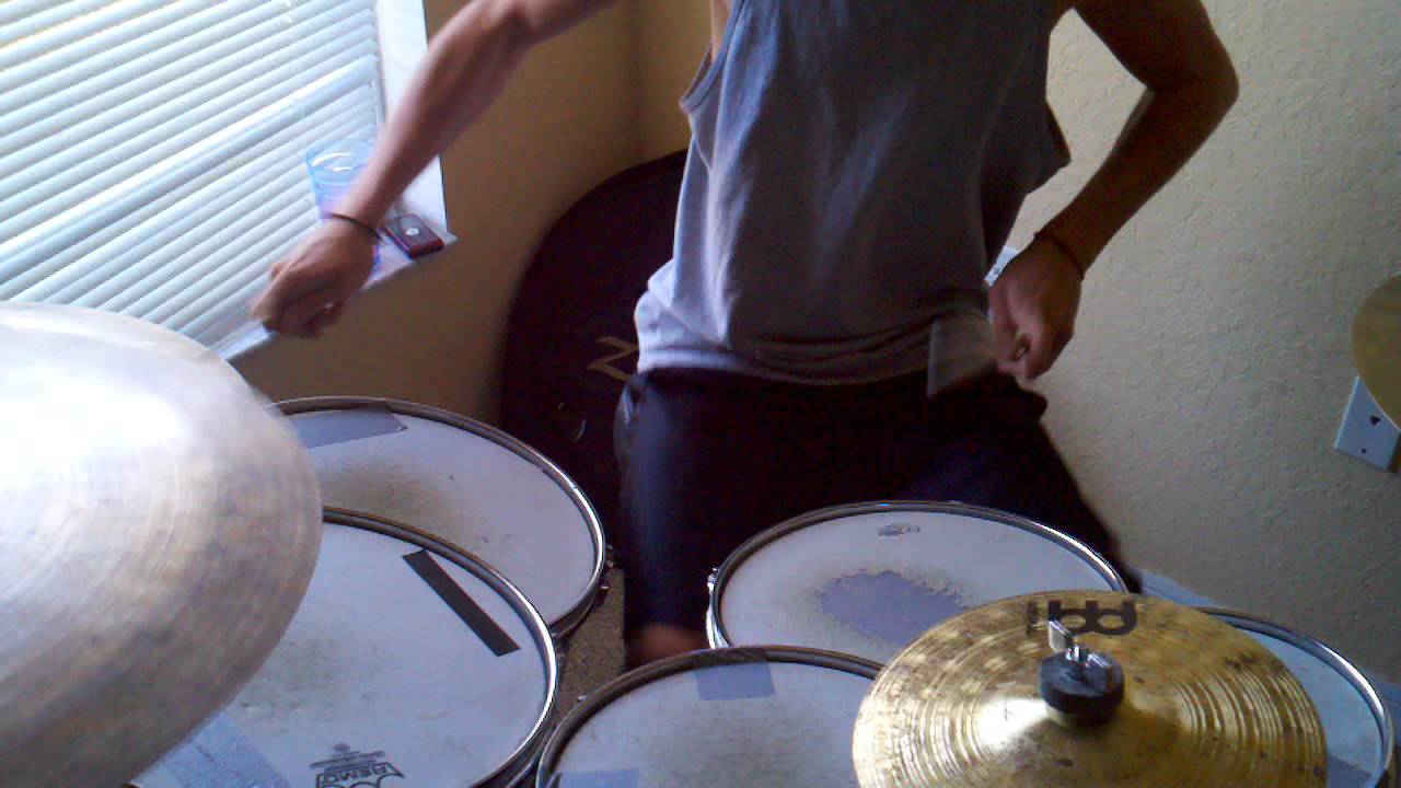 Ryan Johnson(Descend the Gods) drumming.