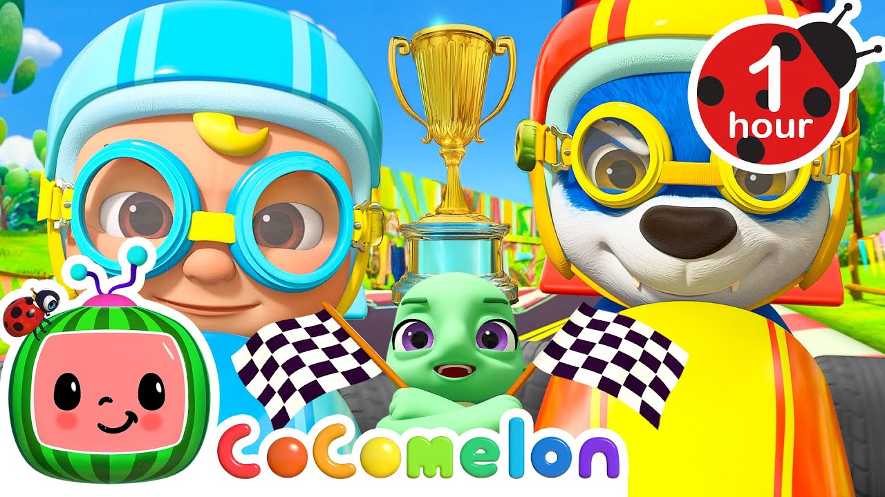 JJ vs Wally: The Ultimate Go-Kart Race! 🏁 | ✨JJ's Animal Adventure - Cartoons for Kids ✨