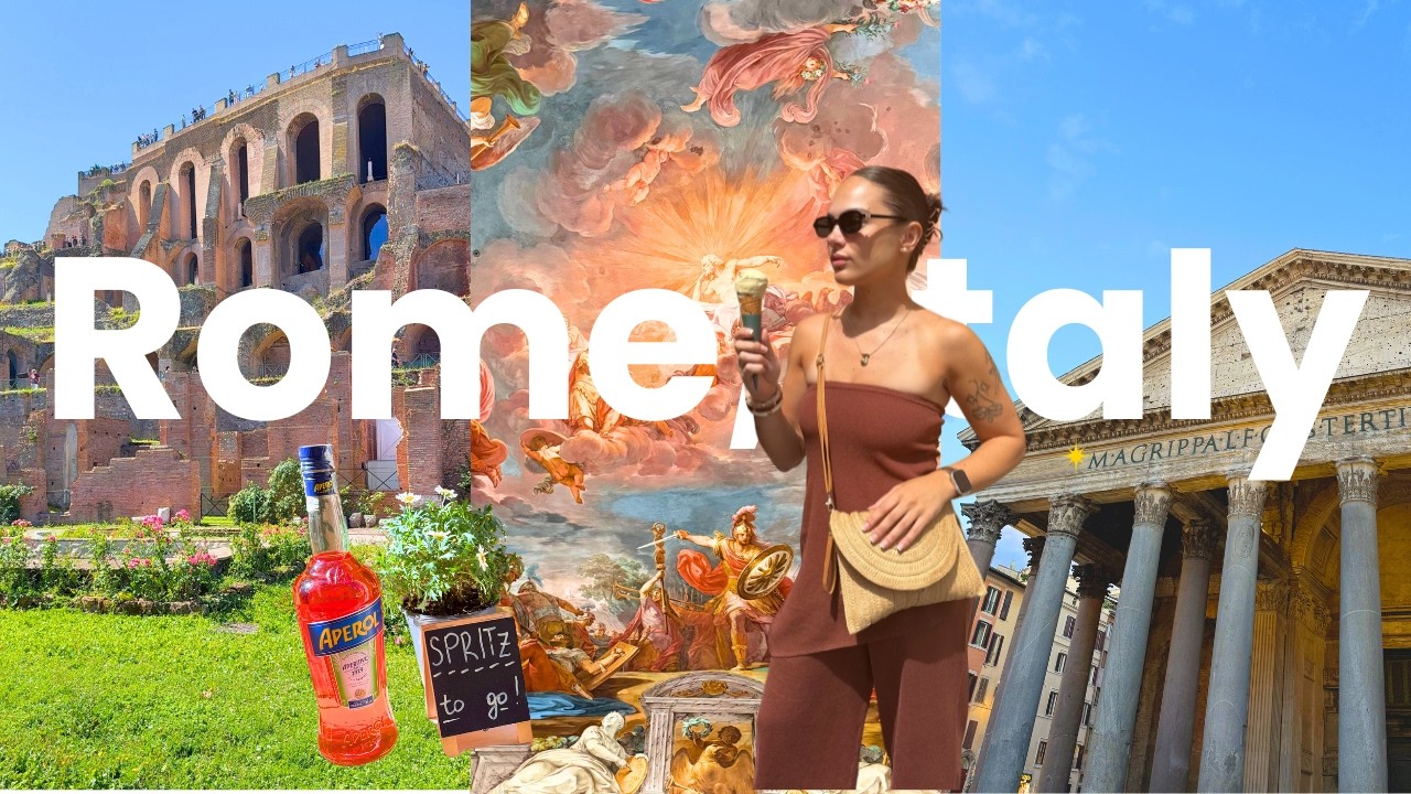 Rome, Italy Vlog (Part 1) | Borghese Gallery, Colosseum & the Best Pizza