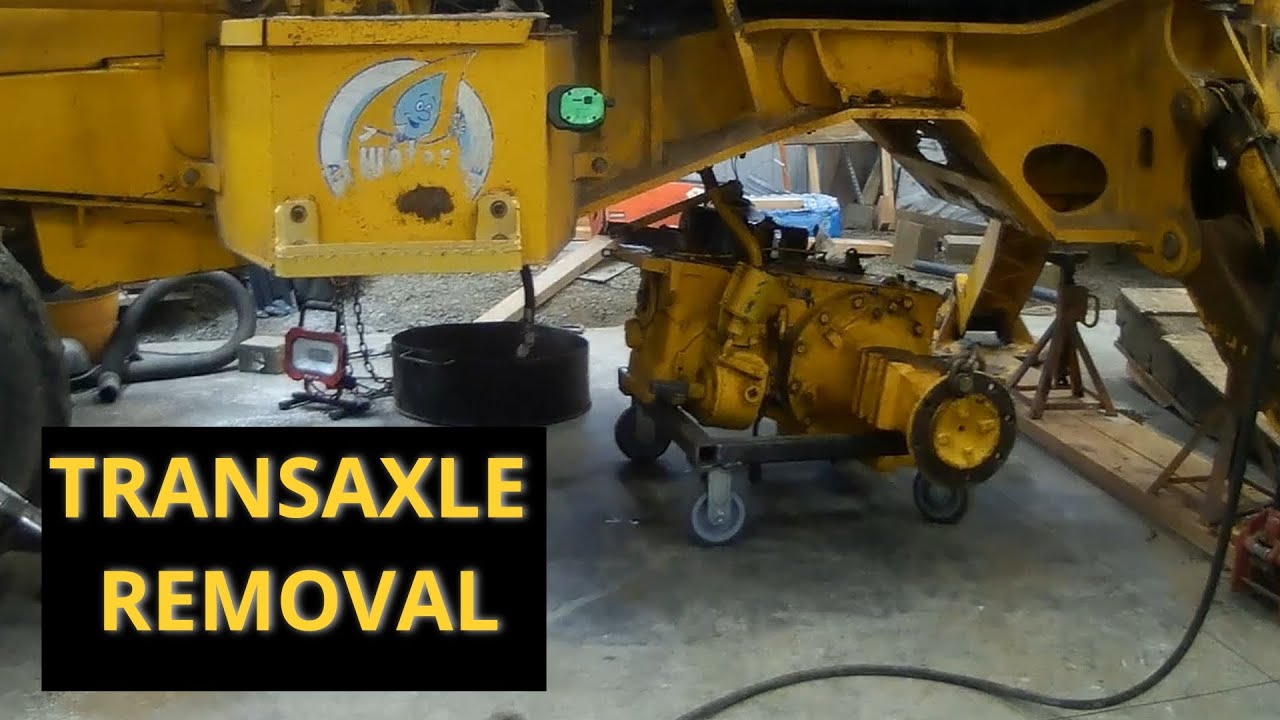 Backhoe Rear End Removal | Part 1