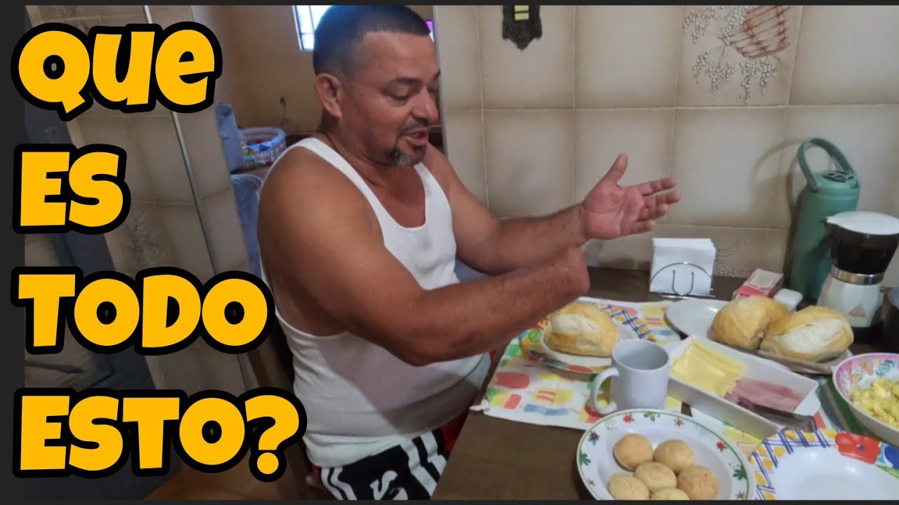 Podcast Reacción de Mi Papá a su Primer Desayuno fuera de Cuba .