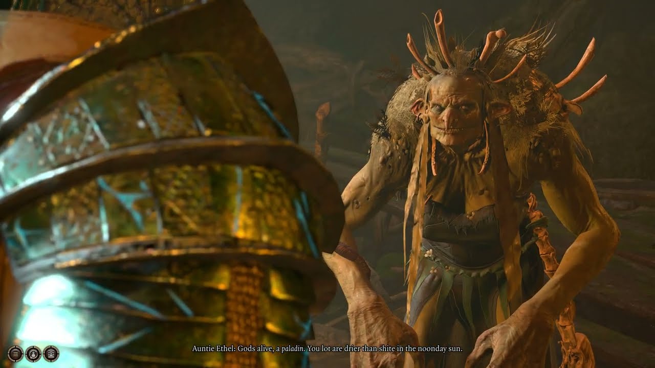 Auntie Ethel: Gods alive a paladin.... [Oath of the Ancients] #baldursgate3 #AuntieEthel #bg3