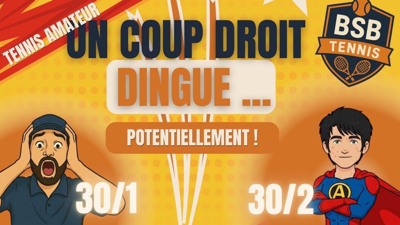 Un tennis TACTIQUE en tournoi contre un jeune (30/1 VS 30/2).