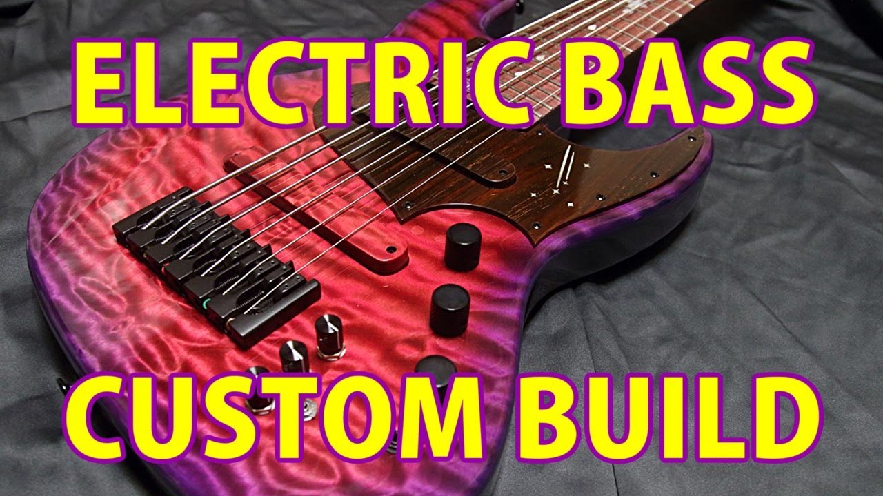 いよいよ6弦ベースを作ってみた【6string Bass Guitar Making】