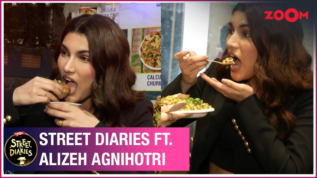 Street Diaries ft. Alizeh Agnihotri | Alizeh eats Panipuri & Bhel, talks about Salman Khan's diet