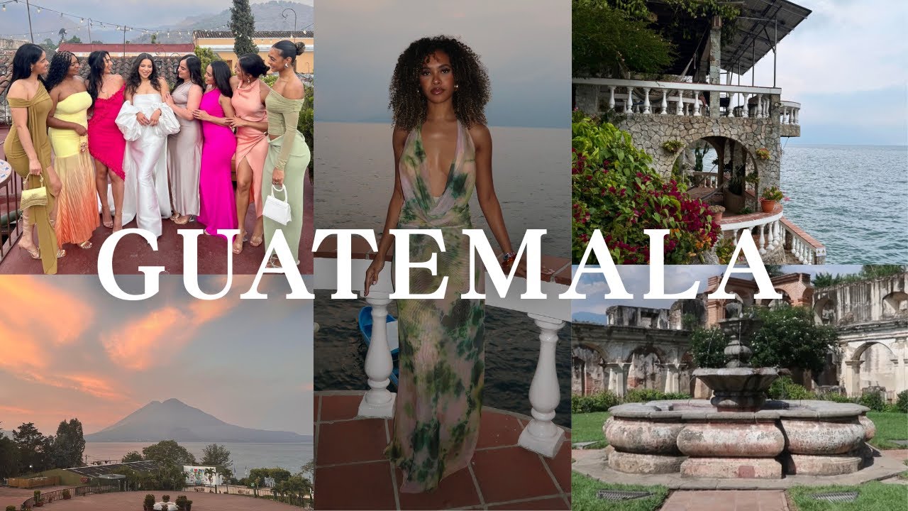 Guatemala Travel Vlog 🇬🇹 | Antigua, Lake Atitlán, Attending a Wedding, Gorgeous Views + More!