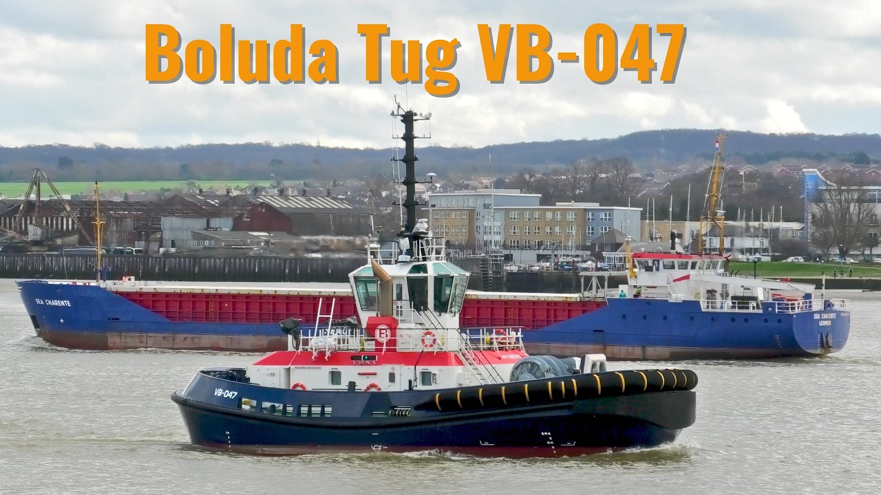 New Boluda Tug VB-047 first arrival at Tilbury