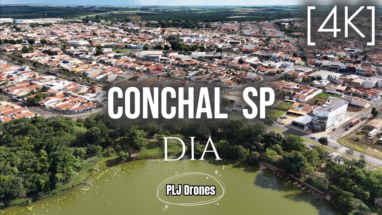 309 - 4K - Drone - Conchal - Dia #drone #conchal #cidadesdobrasil #interiordesaopaulo #saopaulo #sp 