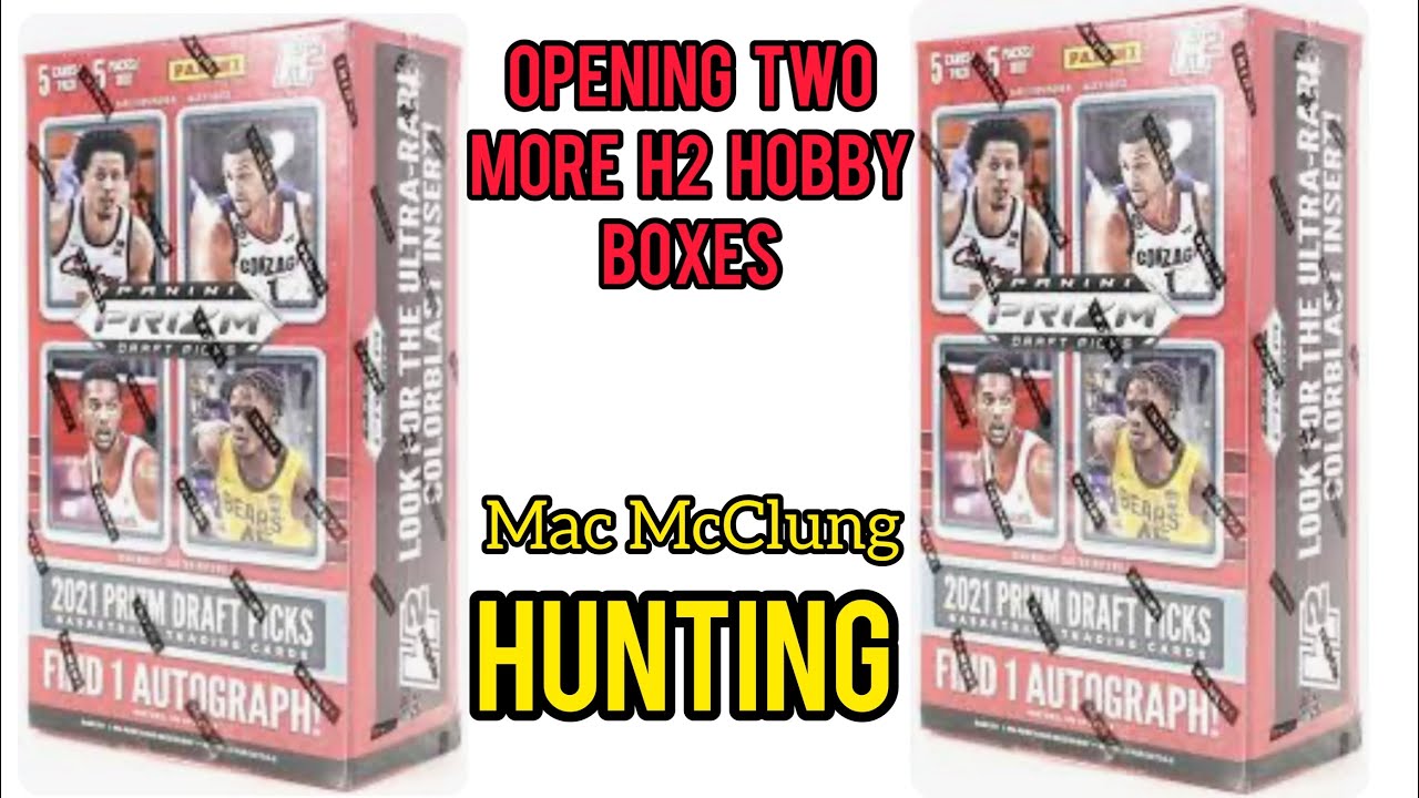 Opening Two More H2 Hobby Boxes - 2021 Panini Prizm Draft Picks Basketball - March 20, 2023
