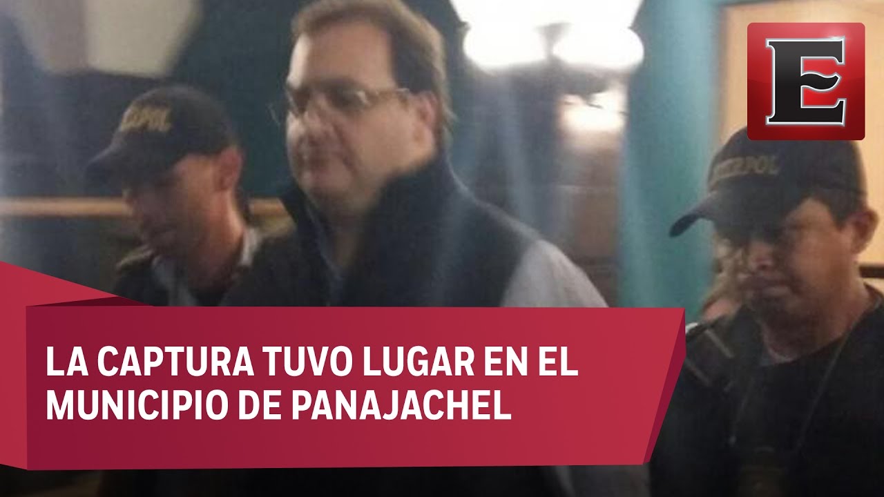 ÚLTIMA HORA: Detienen en Guatemala a Javier Duarte, exgobernador de Veracruz