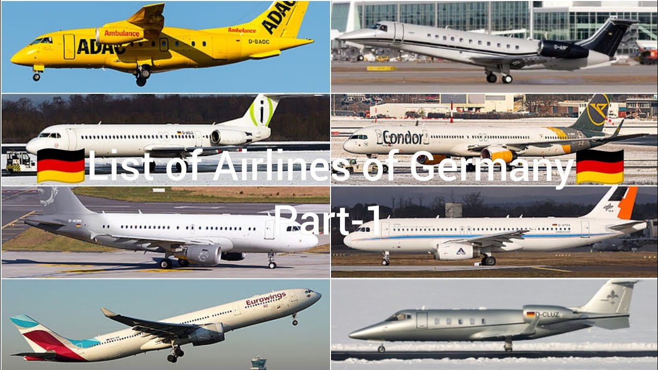 List of Airlines of Germany | Part-1 | Aviation BD