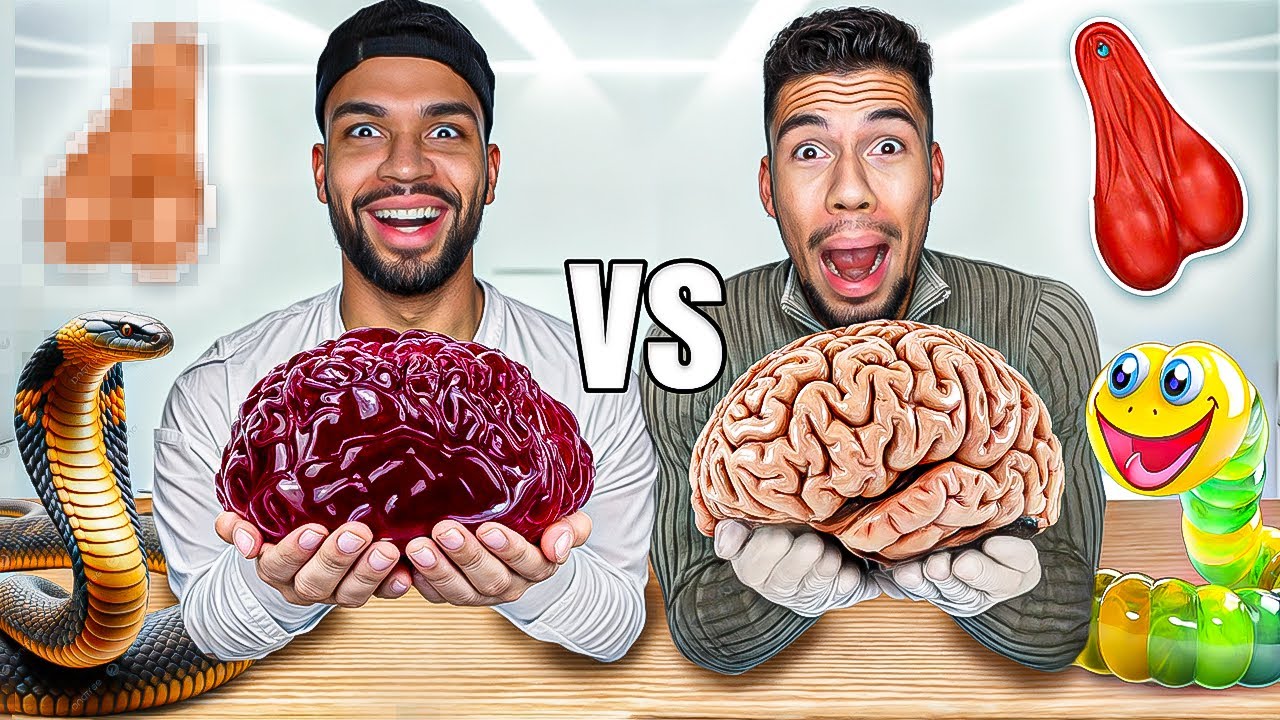 GUMMI VS ECHTES ESSEN ULTIMATE !!!