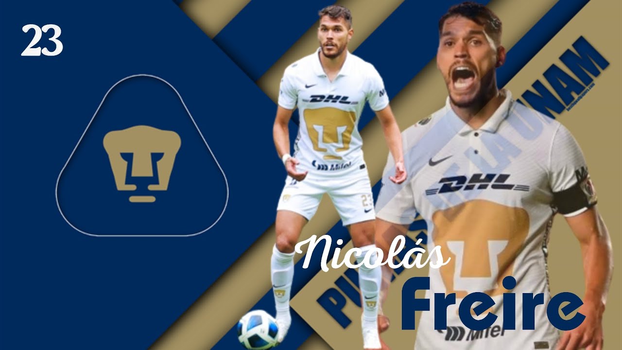 Nicol&aacute;s Freire 🇦🇷 (#23) #efooball2023 #nicol&aacute;s_freire #pumas_unam