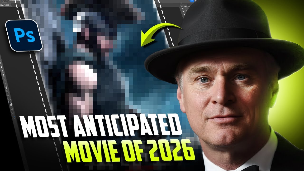 I Redesigned the Most Anticipated Movie Poster of 2026 (Cinematic Photoshop Process)