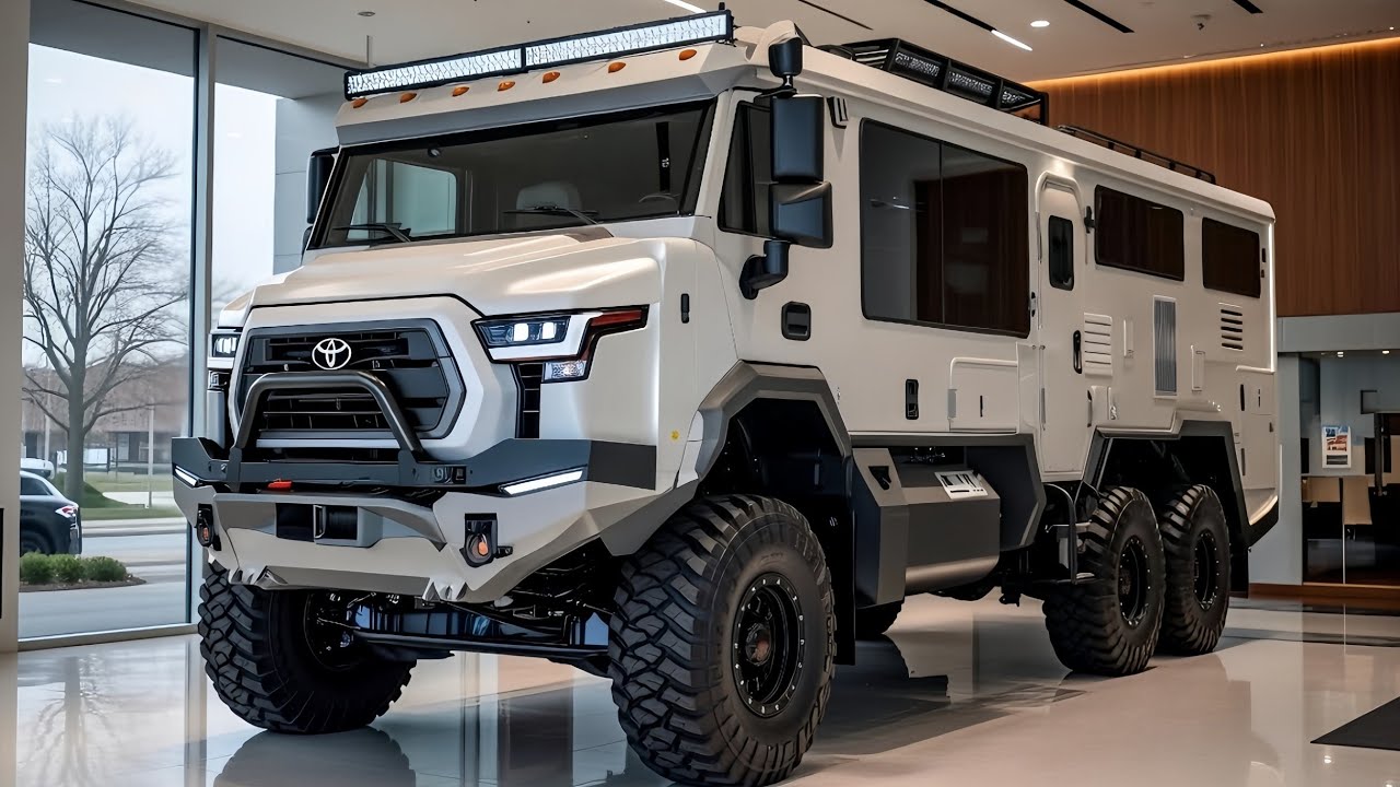 2027 Toyota WarHawk 6×6 Camper — The Most Extreme Camper Toyota Has Unleashed!
