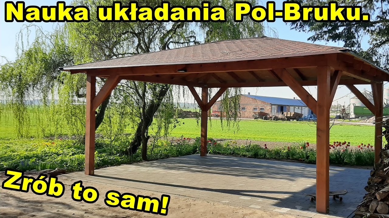 Pierwszy raz z układaniem Pol-bruku! Zobacz jak wyszło i zrób to sam :) | Projekt Altana cz. II 2021